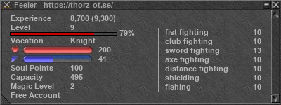 Signature for player Feeler