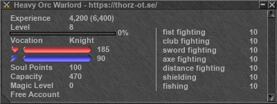 Signature for player Heavy Orc Warlord