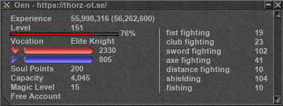 Signature for player Oen