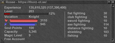 Signature for player Rosse