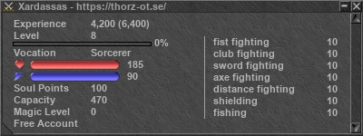 Signature for player Xardassas